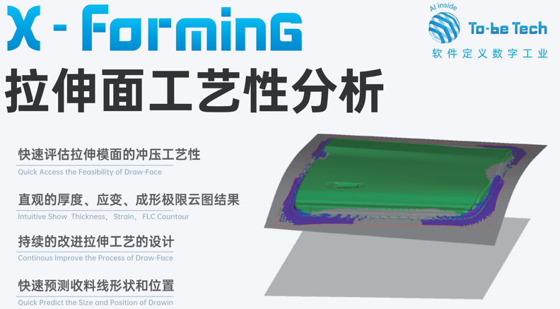X-Forming 拉伸面工(gōng)藝性分(fēn)析